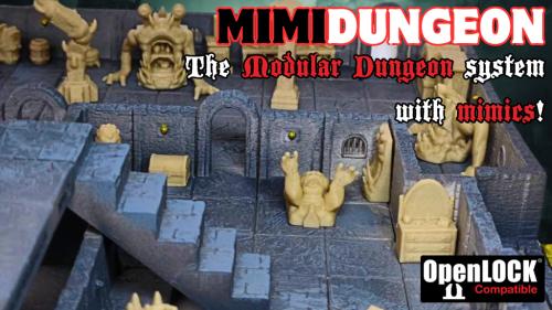 MIMIDUNGEON - The OpenLOCK Modular Dungeon Set with MIMICS!