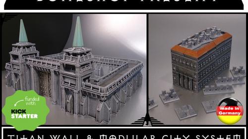 Boneshop s Epic 6mm Titan Wall & Modular City System