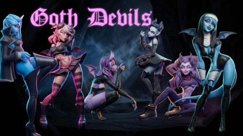😈🧛♀️ Goth Devils – 6 Mischievous Gothic Girls in STL