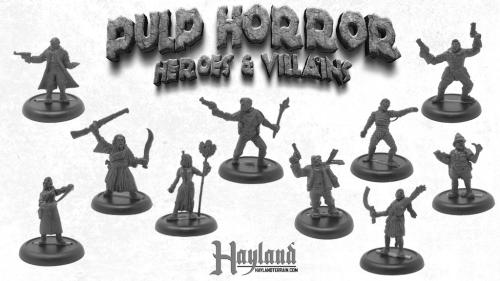Pulp Horror Heroes & Villains