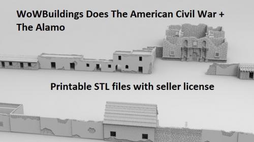 WoW Does American Civil War + The Alamo Terrain Scenery