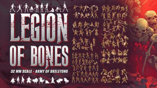 Legion of Bones - 3d printable stls