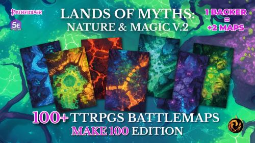 Lands of Myths: Nature & Magic V.2 (Make 100 Edition)