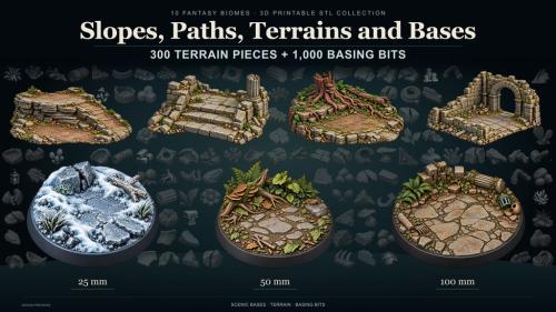 Slopes, Paths, Terrains and Bases