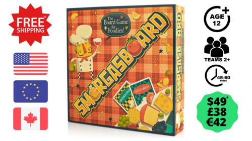 SMORGASBOARDÂ® - the Board Game for Foodies!