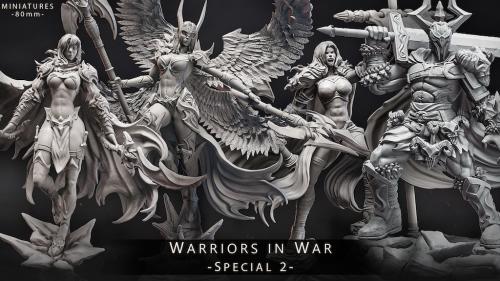 Warriors In War - Special 2 - 3D Print STL