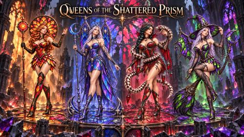 Glass Goddess Crush Vol. 1: Queens of the Shattered Prism