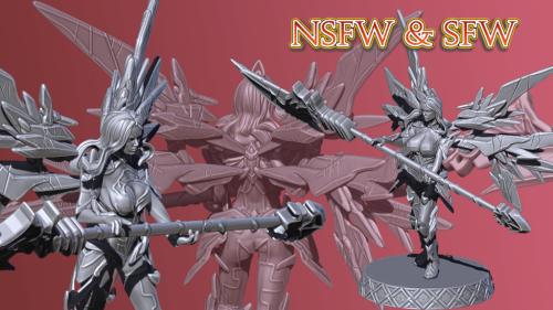ZEPHYRA KALYNDRA - STL FILES FOR 3D PRINTING - NSFW & SFW