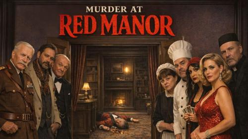 Murder Mystery Party - Murder at Red Manor