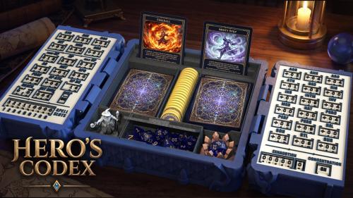 Hero’s Codex: A Modular 3D Printable RPG Character Station