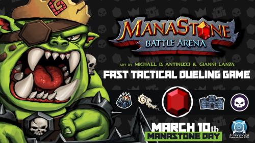 Manastone Battle Arena: fast tactical dueling game
