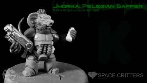 Pelegian Sapper - Sci-fi rat trooper