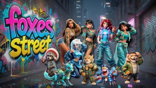 Fairytale Foxes: Street Edition Vol. 1 | STL Miniatures | 3D
