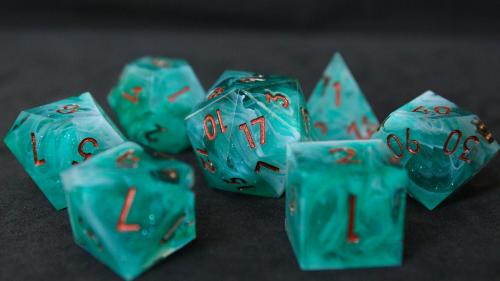 Regal Rollers  Premiere Dice Collection - Sharp Edge Dice