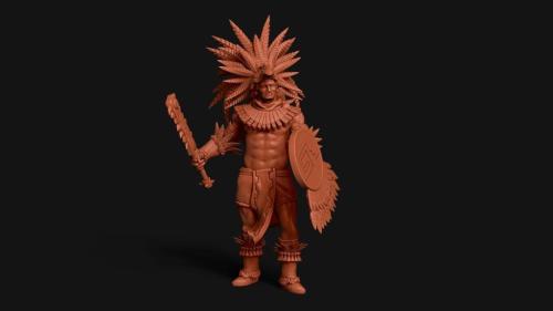 Aztec Eagle Knight