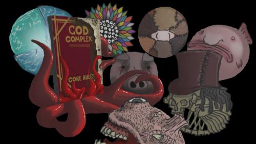 GodComplexRPG Core Rules book