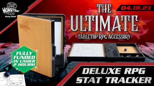 Monster Deluxe D&D RPG Stat Tracker Case & Gaming Accessory