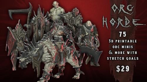 Orc Horde - STL s for 3D Printing