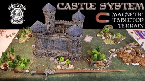 CASTLE SYSTEM II - more Towers, Dungeons, and now Caverns!