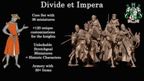 Divide et Impera 12th Century Wargaming STL FILES