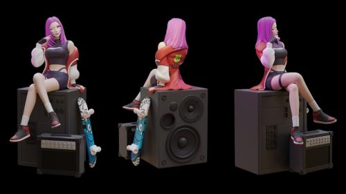 T-Selia: Highly Detailed 75mm Figure Kit