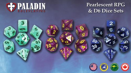 Beautiful RPG Dice Sets for DnD and other roleplaying games