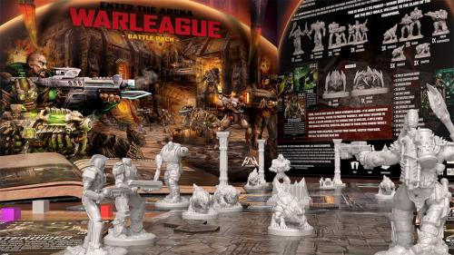 Warleague = Wargame + Dungeon Crawler + TTRPG