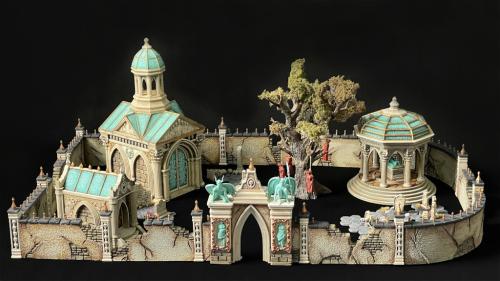 Whispers of Eternity : 3D Printable Cemetery STL