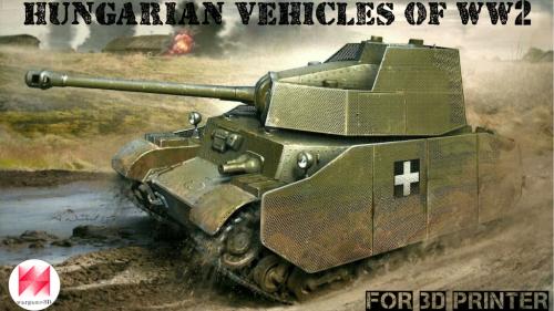 HUNGARIAN Fighting vehicles of WW2 (1:56)