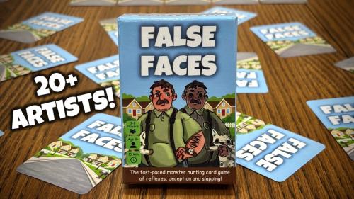 False Faces: A Card Game of Deception, Memory, and Slapping