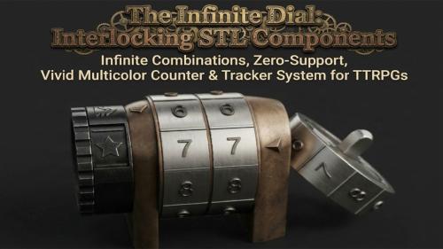 The Infinite Dial: Interlocking STL Components