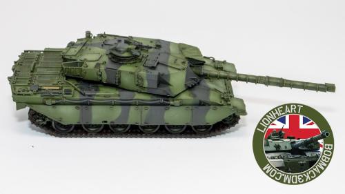 Lionheart - Cold War British Armour - STL Files