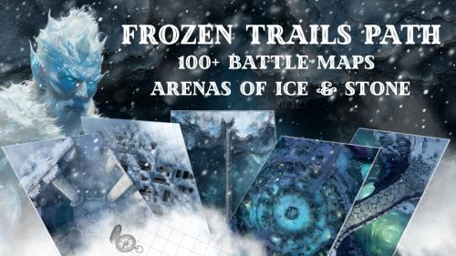 Frozen trails Path: ice labyrinths, gorges, and monasteries