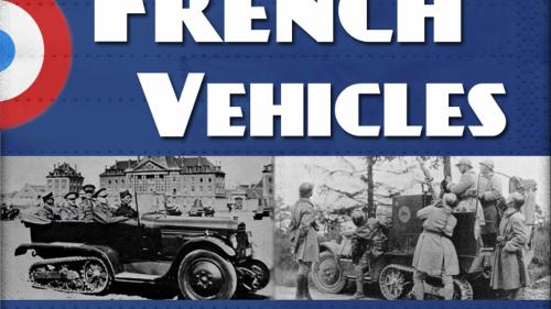 French Vehicles of WWII by MadBobMiniatures in 1:56 (28mm)