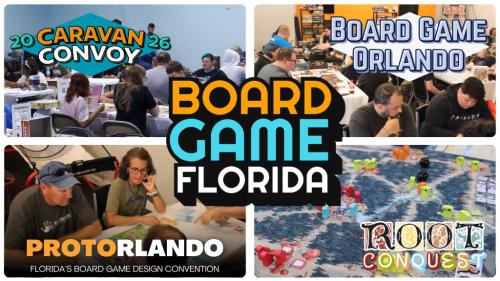 Board Game Florida: 10 Events in 1 Year