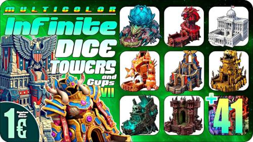 Infinite Dice Towers and Cups Vol.7
