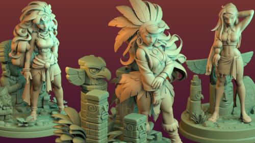 ANCIENT GODDESSES - Only $6 USD
