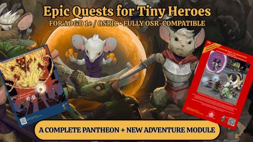 Mice of Legend: Burrow Gods & Back, You Big Bad Kitty!