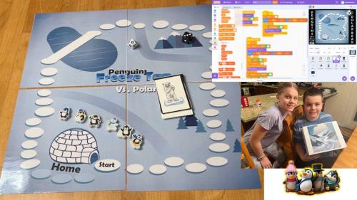 Penguins Freeze Tag A fun game for the family