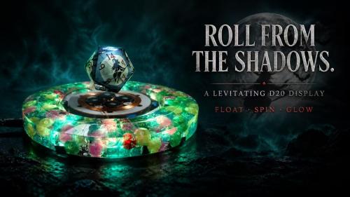 LEVITATING LUMINAR — A D20 That Floats, Glows & Comes Alive