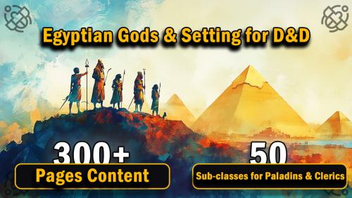 Gods & Avatars 2, Egyptian Gods in D&D
