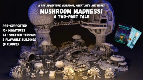 Krakulu s Mushroom Madness a Two-Part Tale