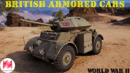 BRITISH wheeled armored cars of WW2 (scale 1:56)