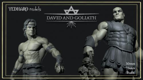 David and Goliath by Yedharo Models