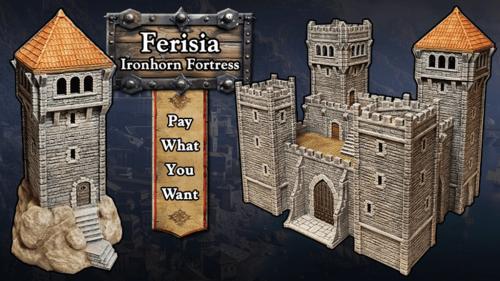 Pay What You Want Medieval Fantasy Castle - Ferisia Fortress