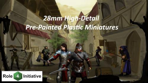 28mm High Detail Pre-Painted Plastic Miniatures