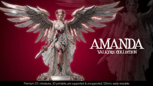 Amanda – The Deluxe Valkyrie Collection | 120mm STL Files
