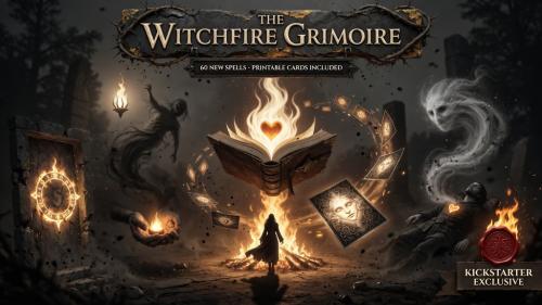 The Witchfire Grimoire — 60 Spells for Daggerheart™ Comp.
