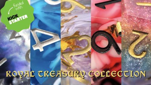 Royal Treasury Collection - KS Exclusive Handmade Dice Sets