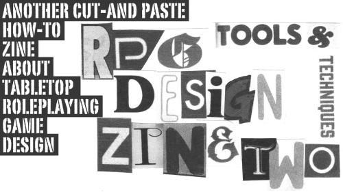 RPG Design Zine Two
